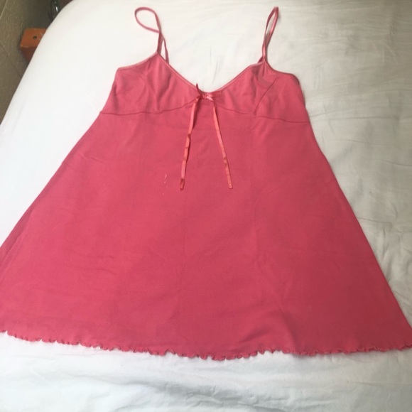 Victoria's Secret Other - Victoria Secret pink tank top dress size medium y2k